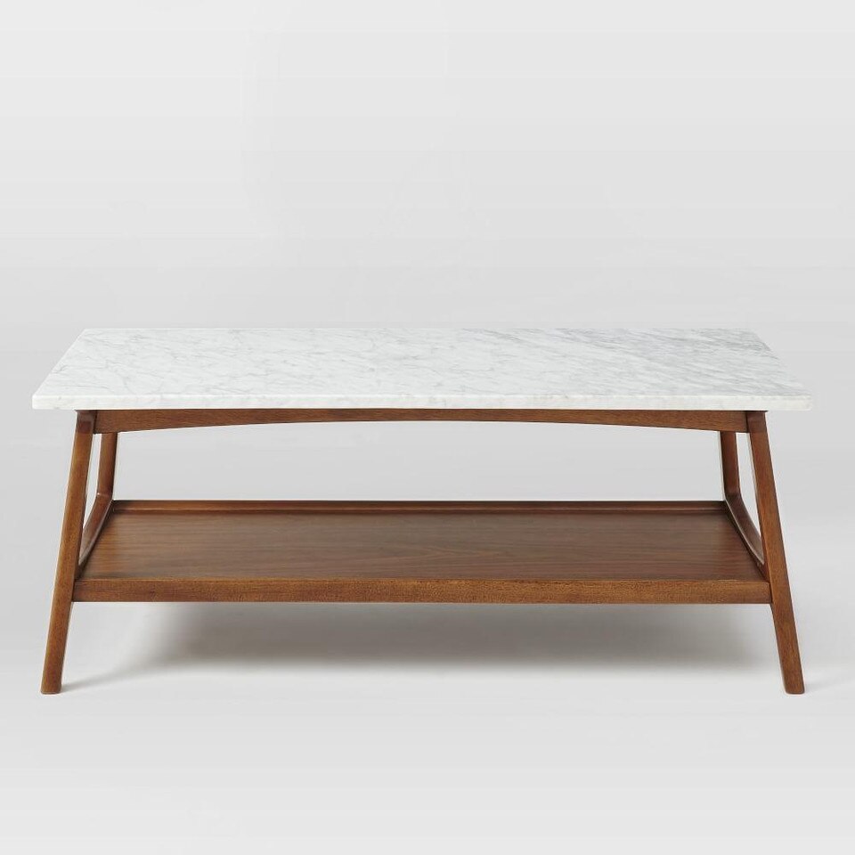 Reeve MidCentury Rectangular Coffee Table west elm United Kingdom